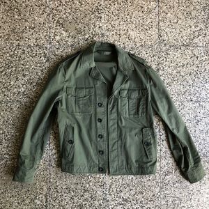 New ✅ Mango Man Olive Military Style Jacket
